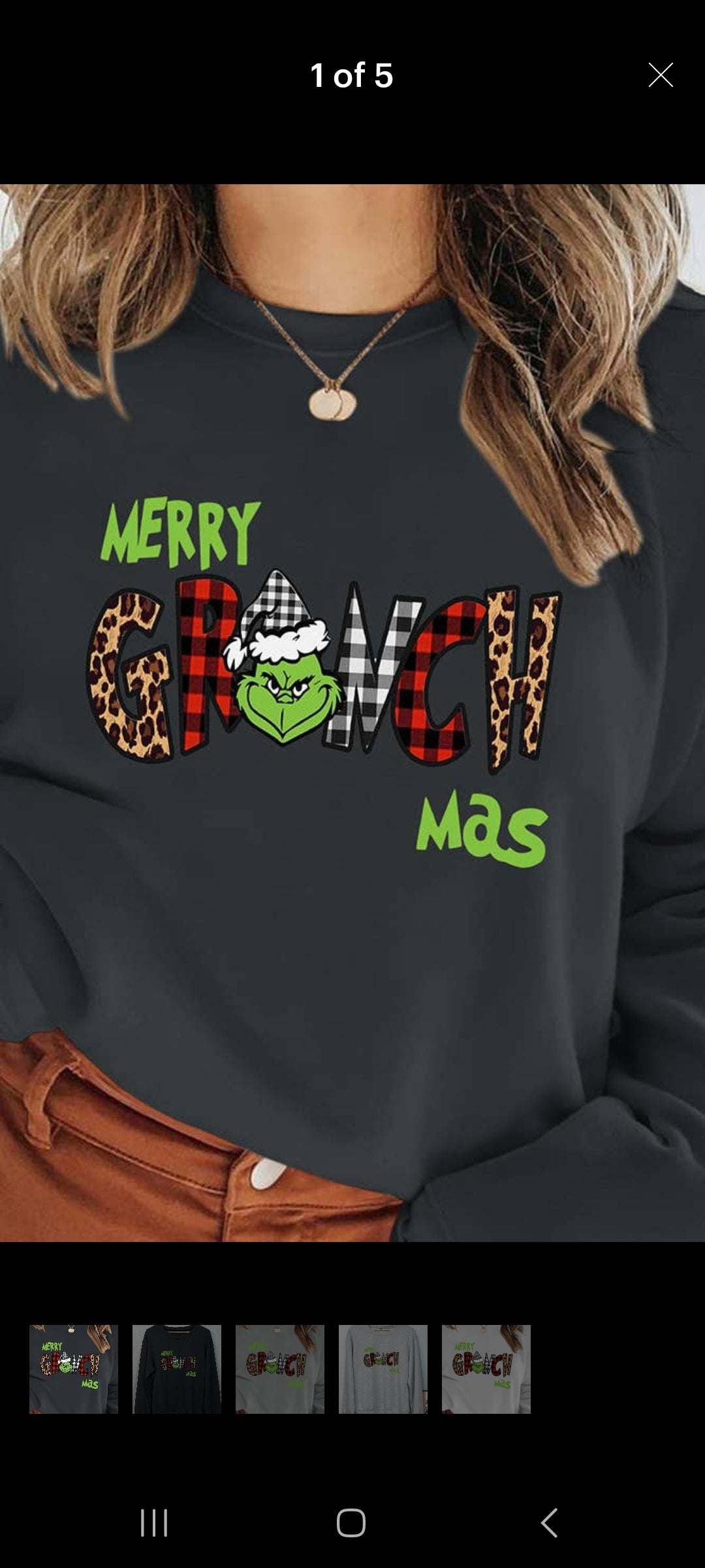 Merry Grinchmas Sweatshirt
