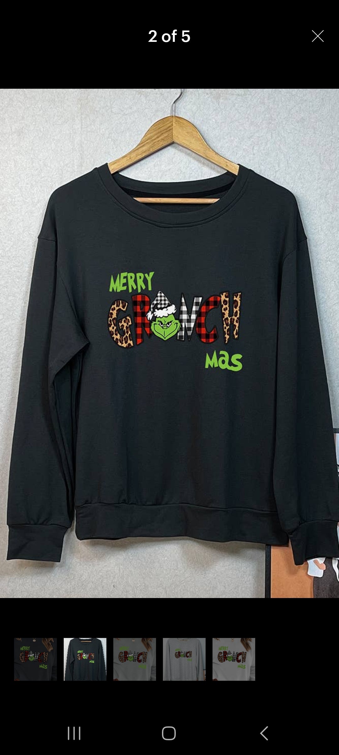Merry Grinchmas Sweatshirt
