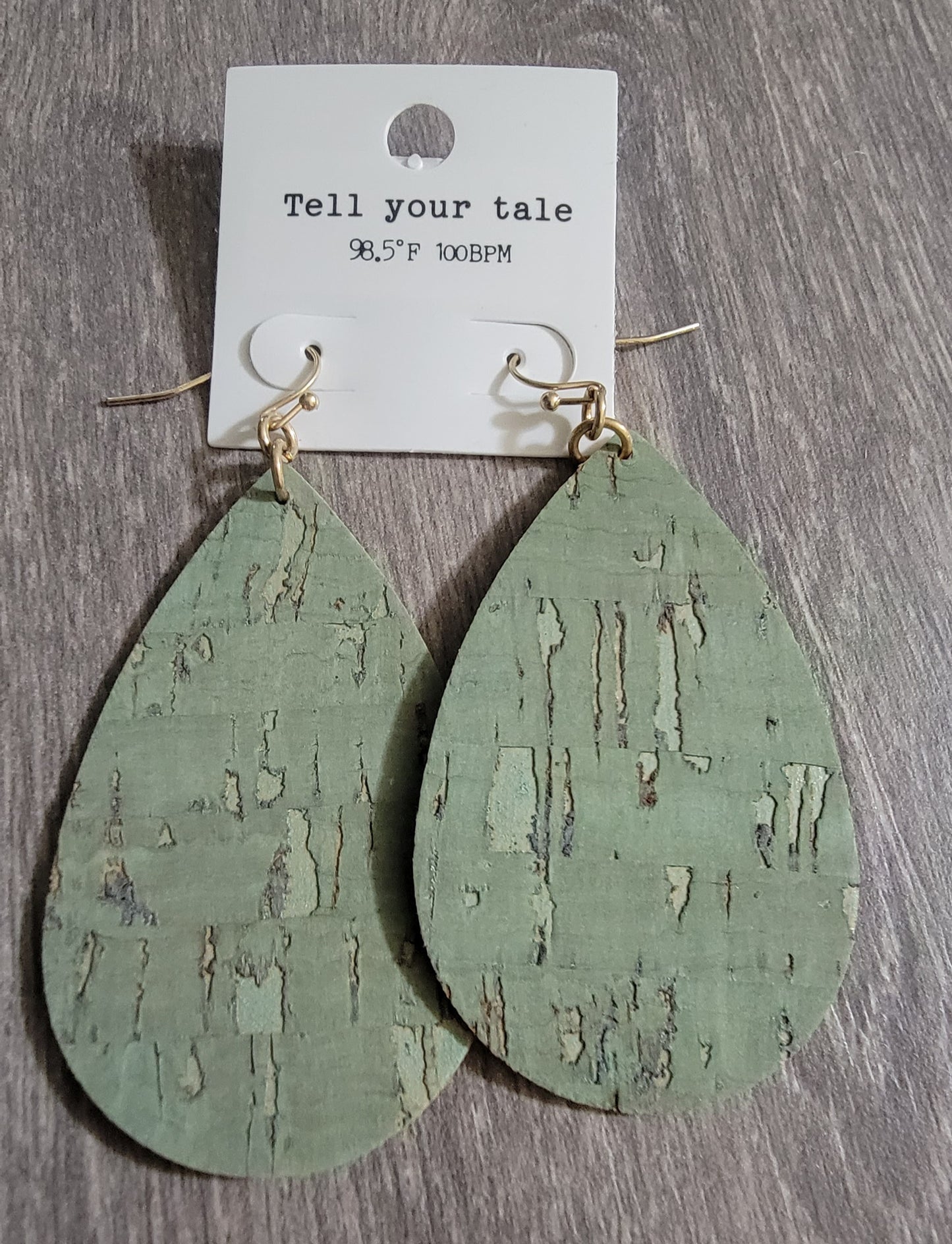 Tear drop earrings
