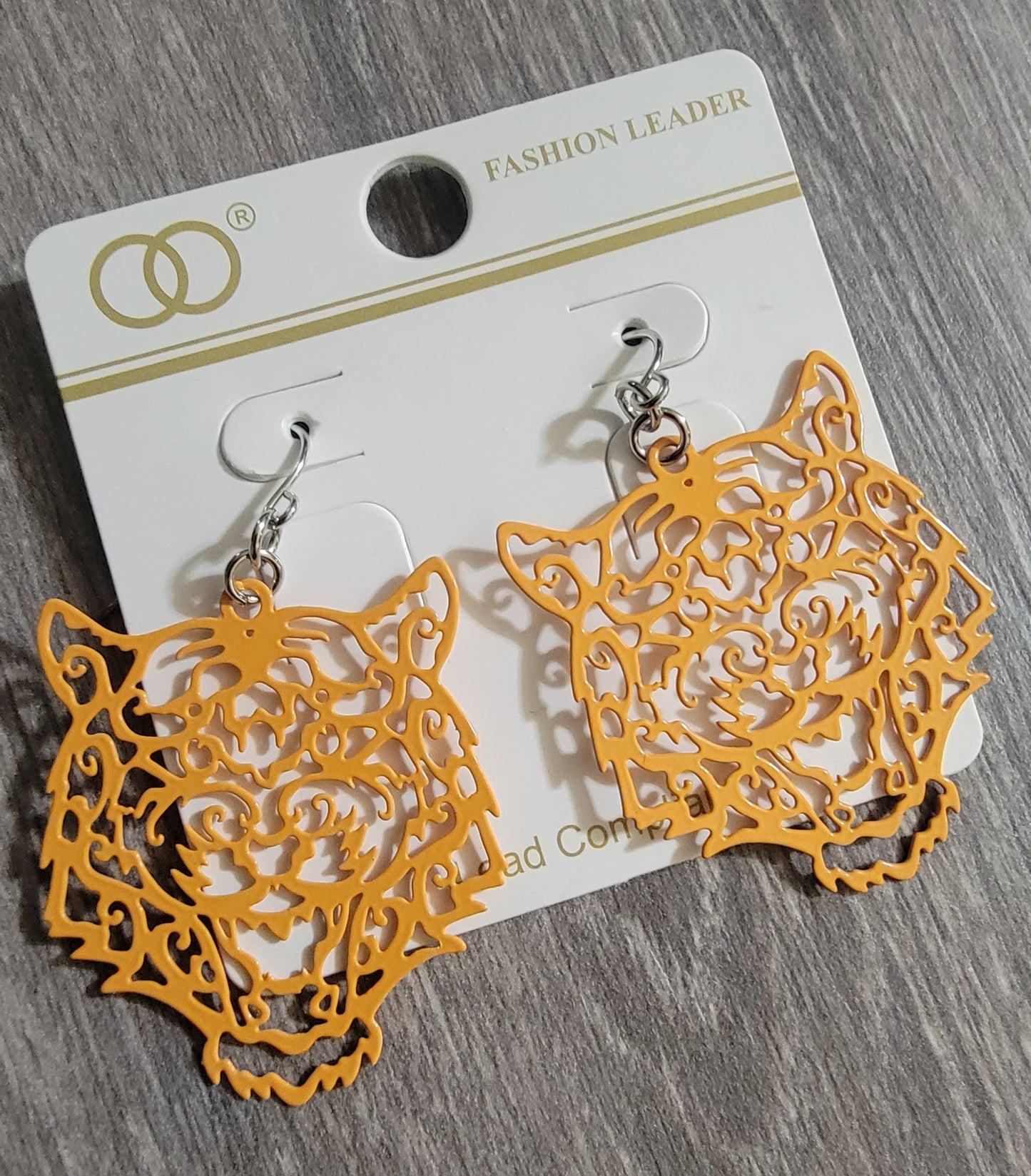 Tiger Earrings