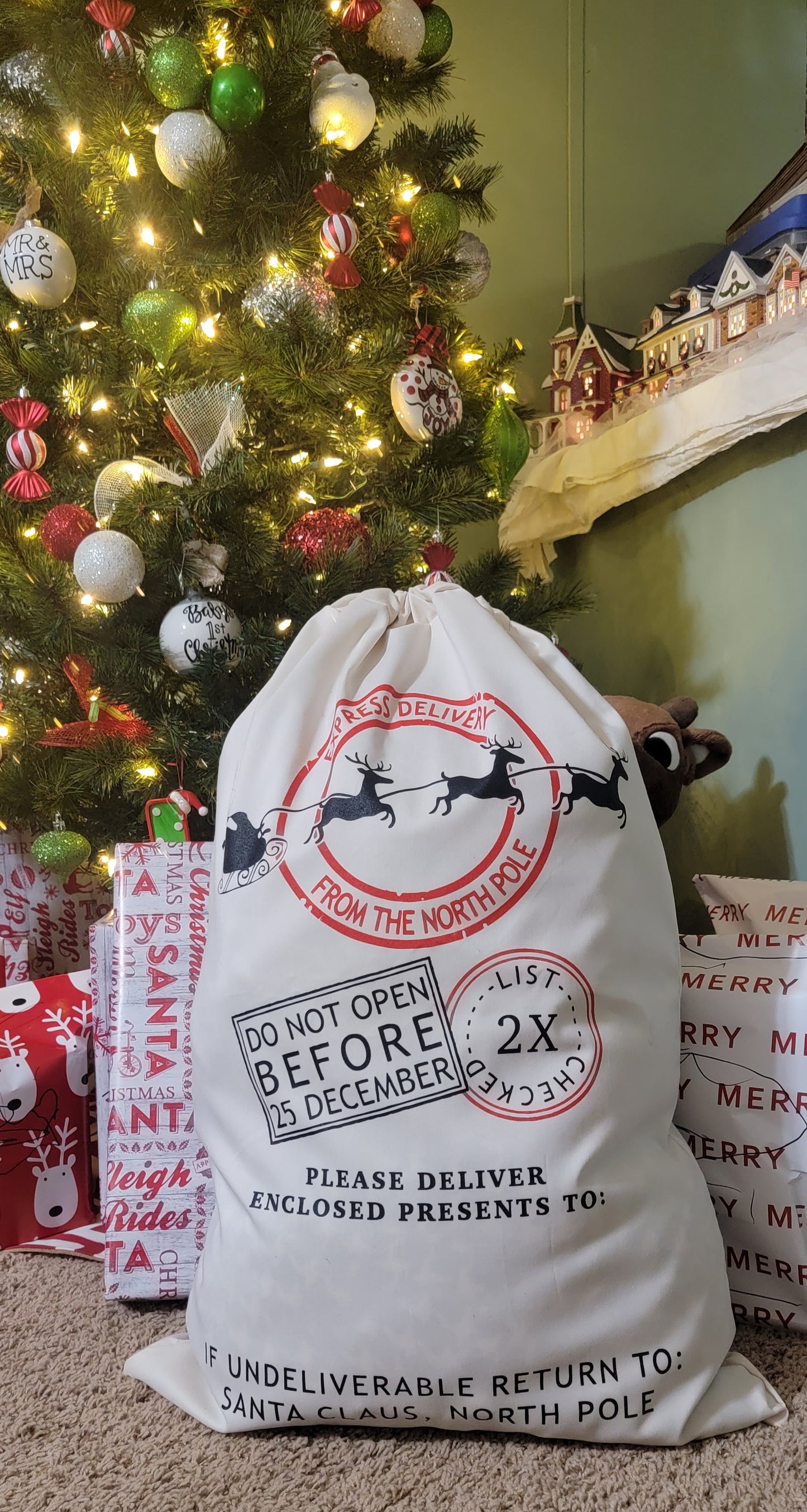 Personalized Santa Bags!