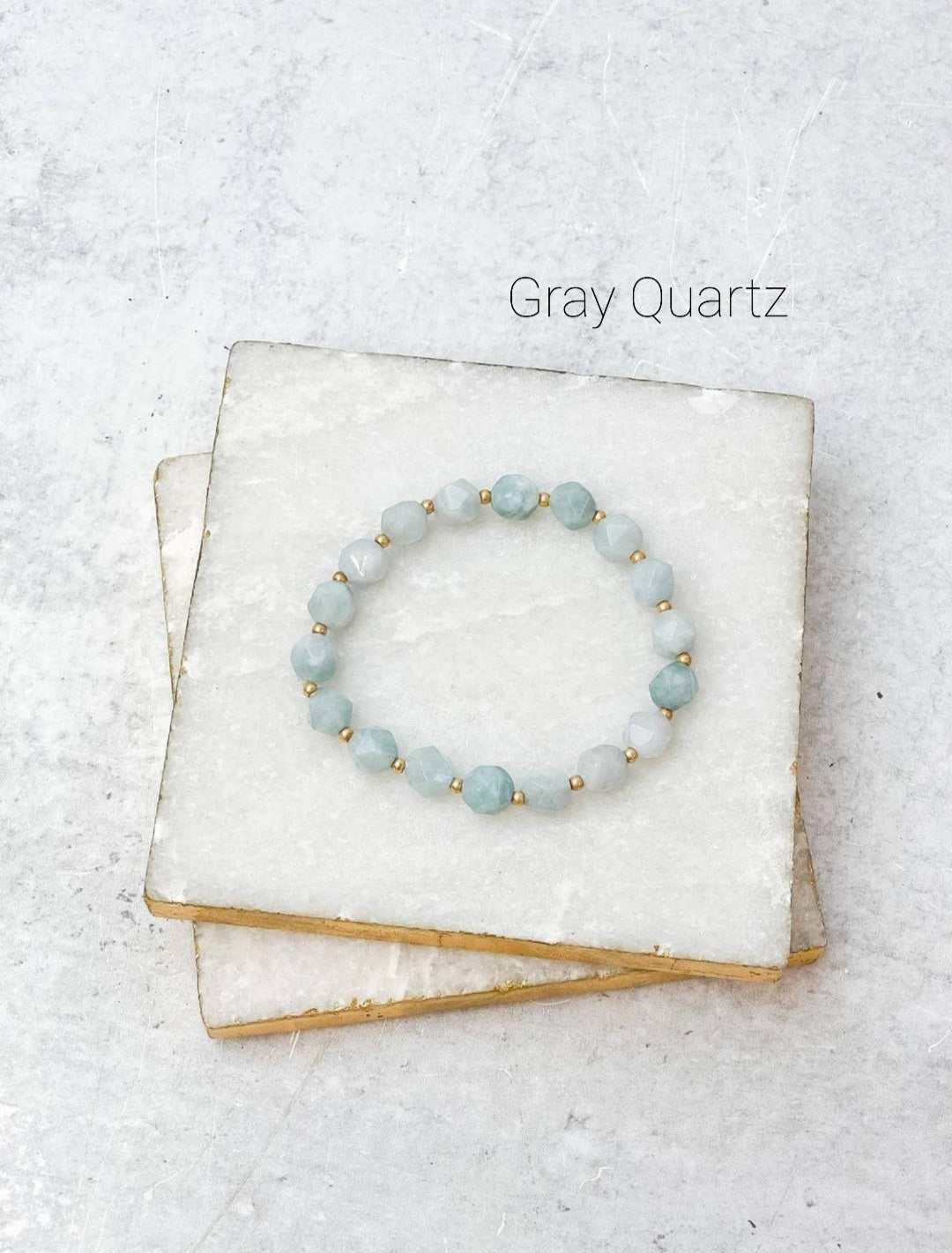 Semi Precious Stretch Bracelet