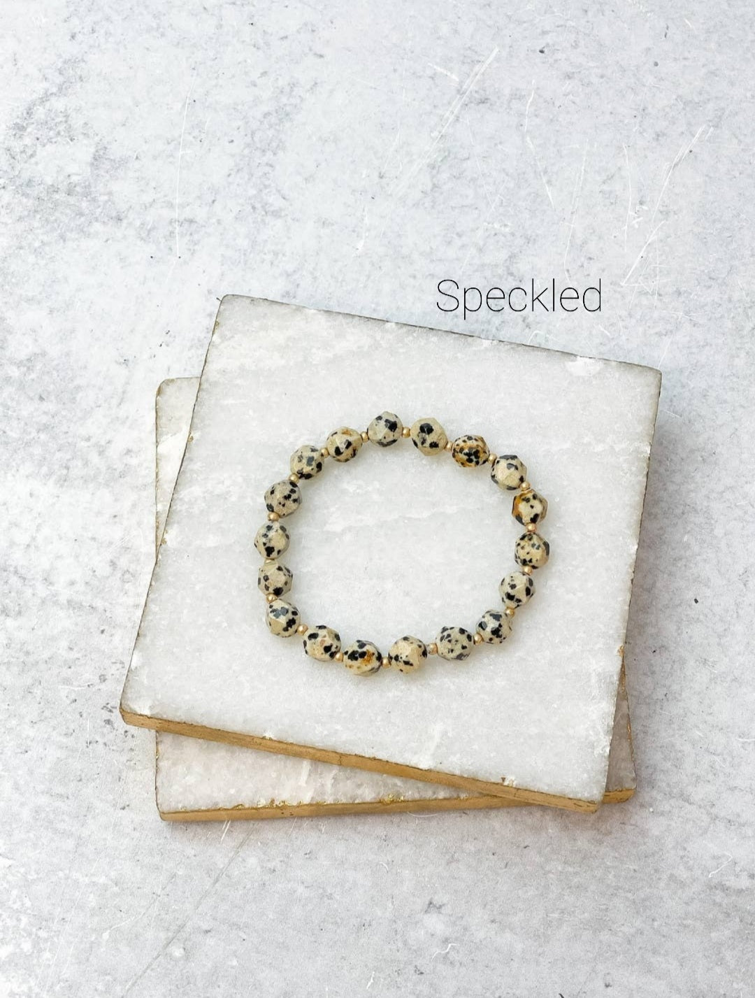 Semi Precious Stretch Bracelet