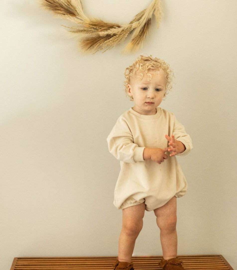 Sweatshirt Bubble Romper