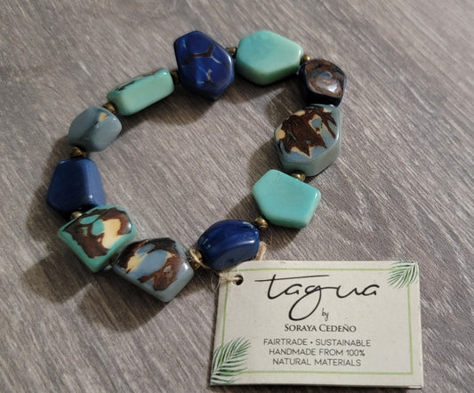 Tagua Stretch Bracelet