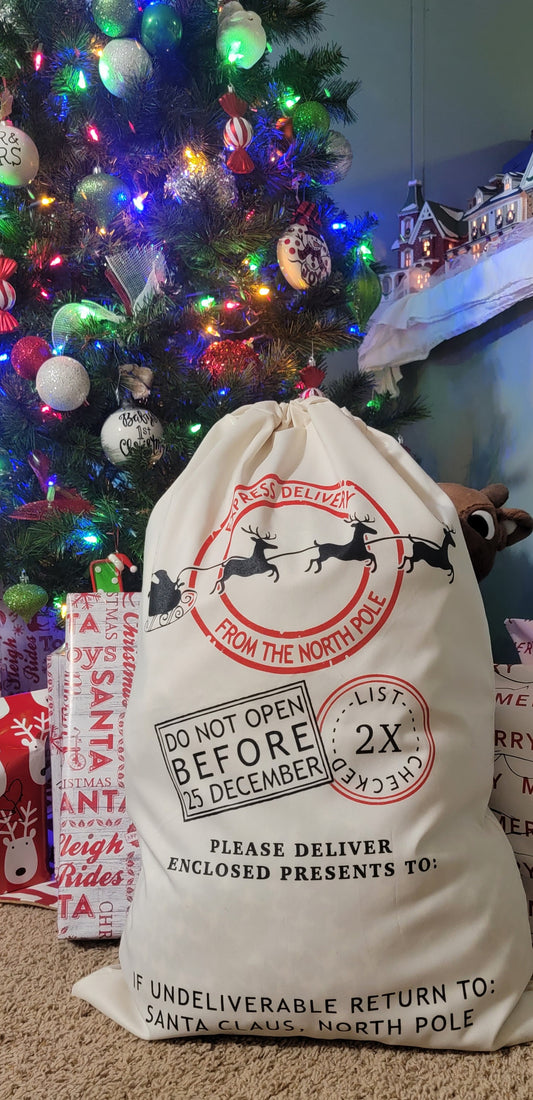 Personalized Santa Bags!