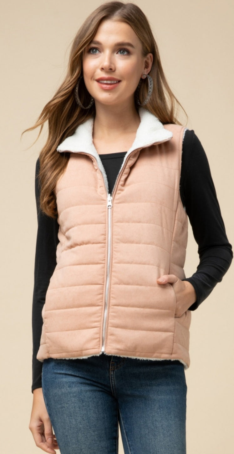 Reversible Puffer Vest