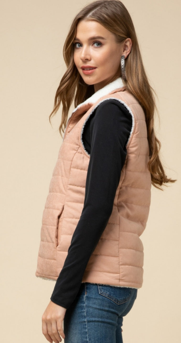 Reversible Puffer Vest